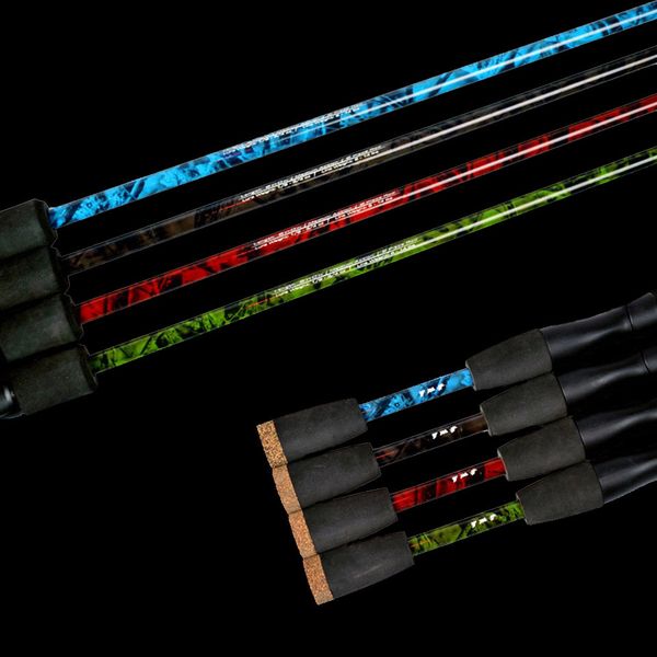 

walk fish carbon spinning fishing rod m power hand fishing tackle lure rod lure wt:3-21g casting rod canne spinnng leurre