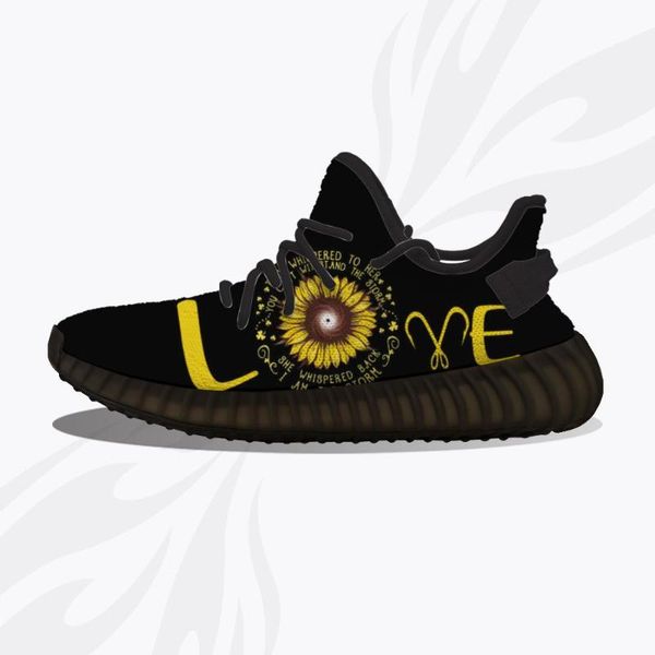 

love sunflower fashion men's sneakers summer men's shoes breathable flying woven luminous shoes men mans footwear casual