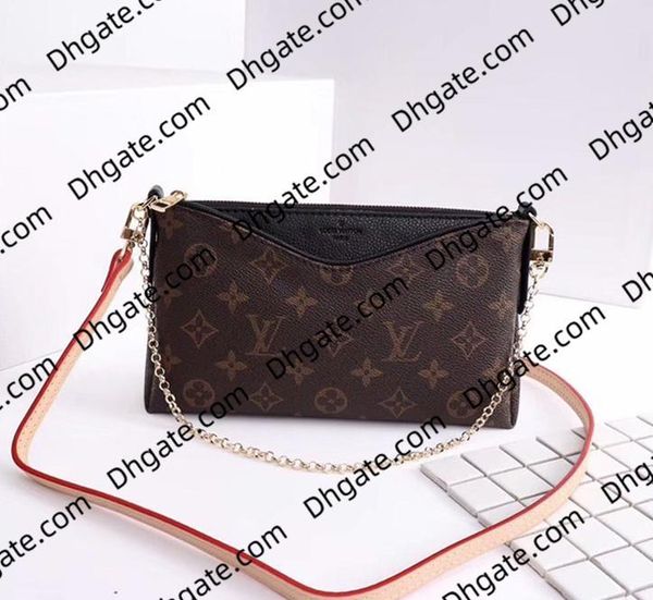

drop ship simple style womens chain shoulder bags leather designer luxury crossbody bags classic trend messenger bag sac bandouli Ã¨re