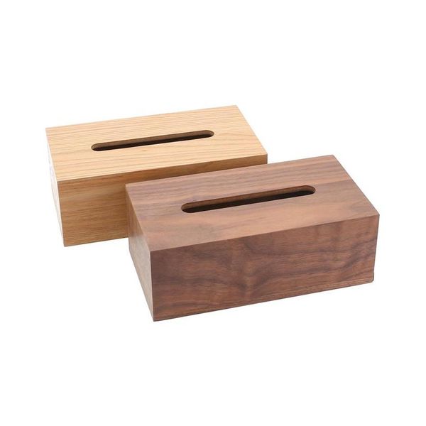 

wood tissue box deskliving room paper tray paper storage box