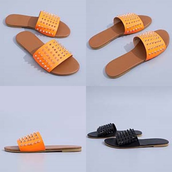 

20ss dener сандалии женщины viv мулы bikiviv strass сандал real silk литер low er угорь тапочки free потягивая 111 # 940 # 596, Black