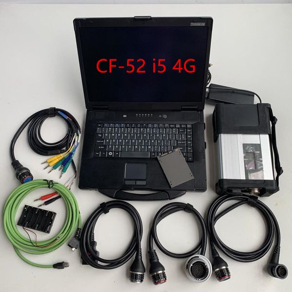 

06-2020 diagnostic tool for sd connect c5 plus lapcf52 hdd ssd 2020.6v das/dts/ for mb star c5 mb cars & trucks