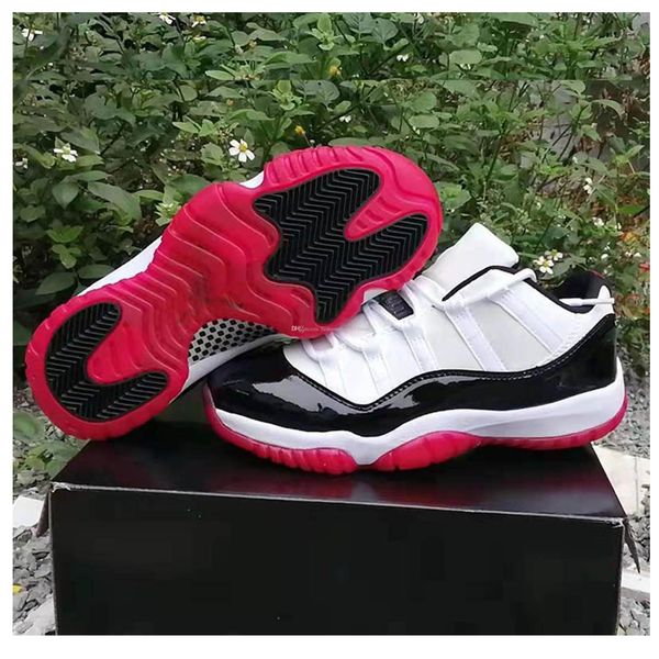 

2020 new 11 low in white bred bred womens space jam gamma blue concord sneakers men basketball shoes us 5.5-13