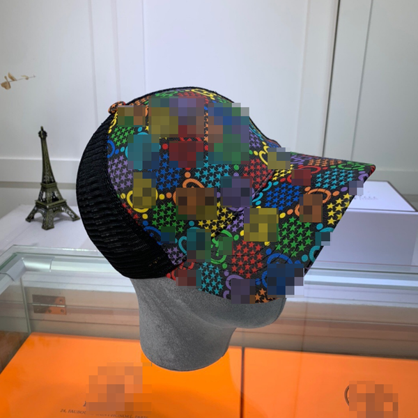 

2020 men women designer hat luxury baseball caps brand cap rainbow letter luxury mens hat snapback cap adjustable golf cap zx 2020671k, Blue;gray