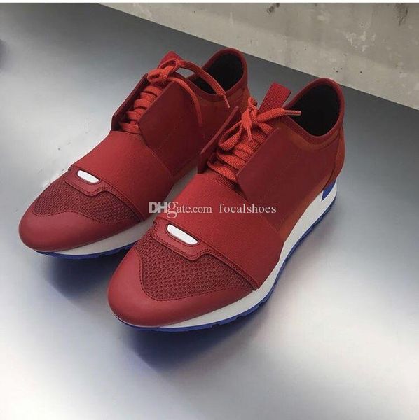 

red knit race runners shoes men sock sneakers women casual shoes vintage sock shoes tripler speed trainer race runners flat men shoe, Black