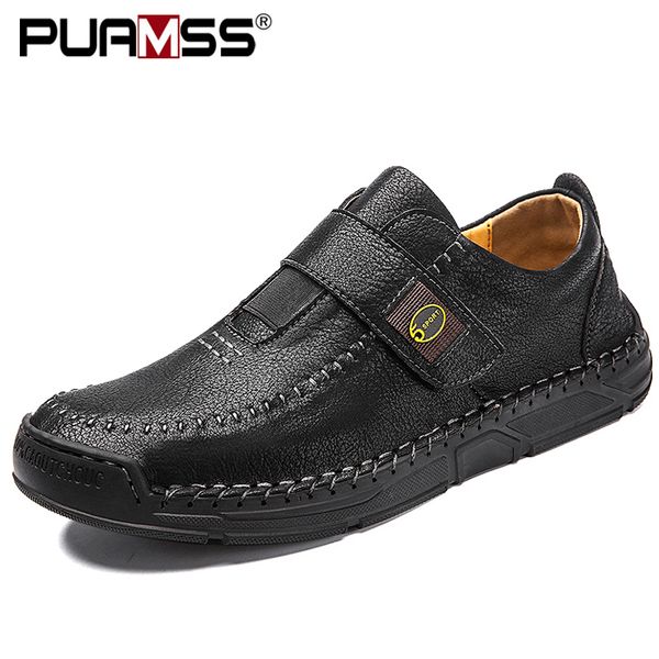 

men shoes 2020 new men loafers breathable comfort casual shoes soft moccasins sneakers zapatos de hombre plus size 46, Black