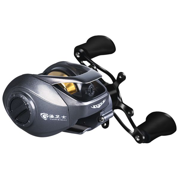 

7.2:1 high speed baitcasting reel distant casting fishing vessel carretilha de pesca 8kg max drag power carp fishing tackle