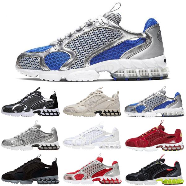 

2020 new zoom spiridon caged 2 fossil men women running shoes triple white cool grey outdoor mens trainers sports sneakers runners