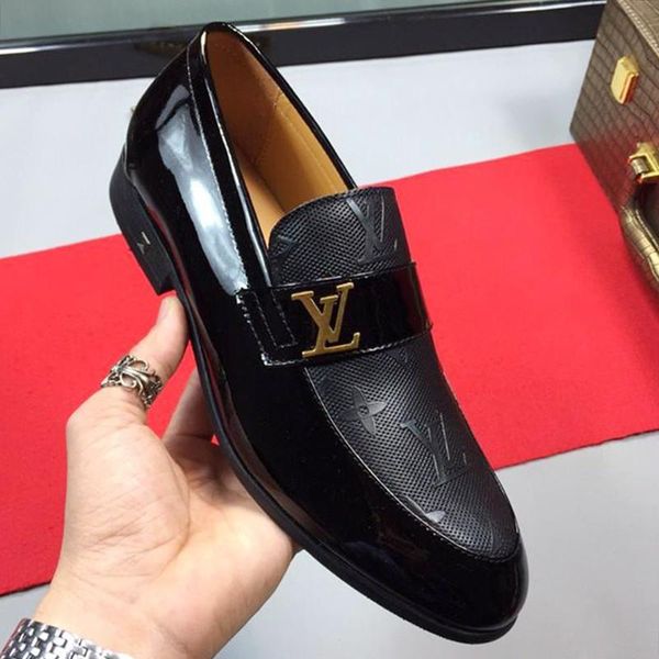 

new 2020 mens shoes fashion with original box design scarpe da uomo on clearance business footwears germain loafer haussmann derby sale mens