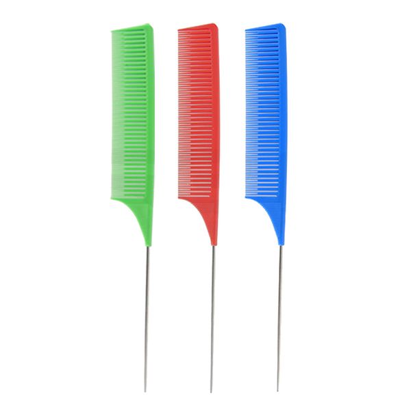 

3x weaving highlighting foiling hair combs for hair styling, Silver