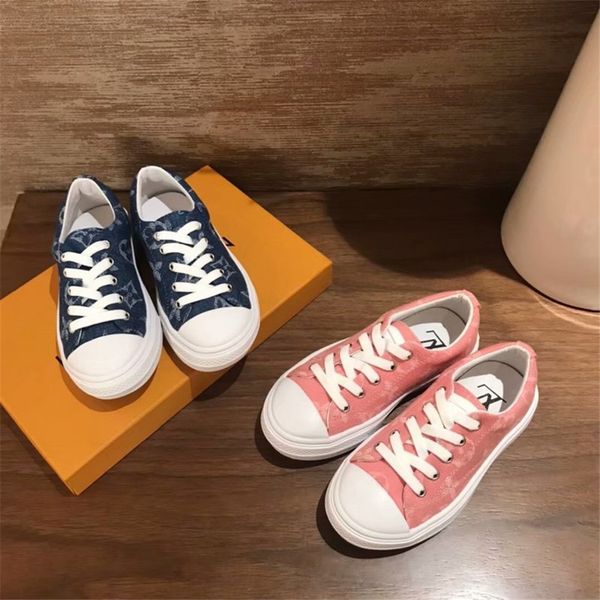 

children shoes girls boys sneakers canvas fashion rubber anti silppery autumn baby kids shoes brand, Black;red