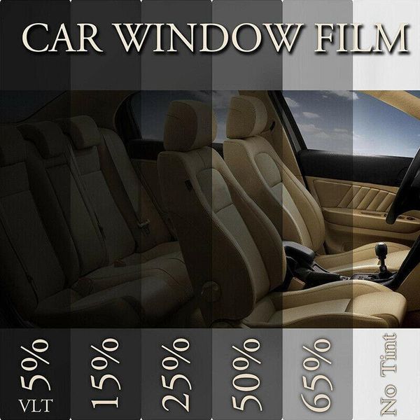 

50cm*300m car home glass window tint tinting film roll with scraper for side window anti uv film transmittance 5% 15% 35% 50%