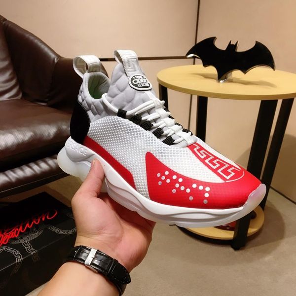 

2019w autumn new limited edition men's leather casual shoes, fashion wild sports shoes, original box delivery, size: 38-45