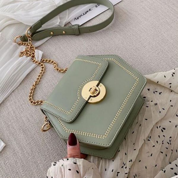 

кожа pu crossbody сумки для женщин 2020 новый цепи плеча сумку женщина путешествия кошельки и сумки z-171