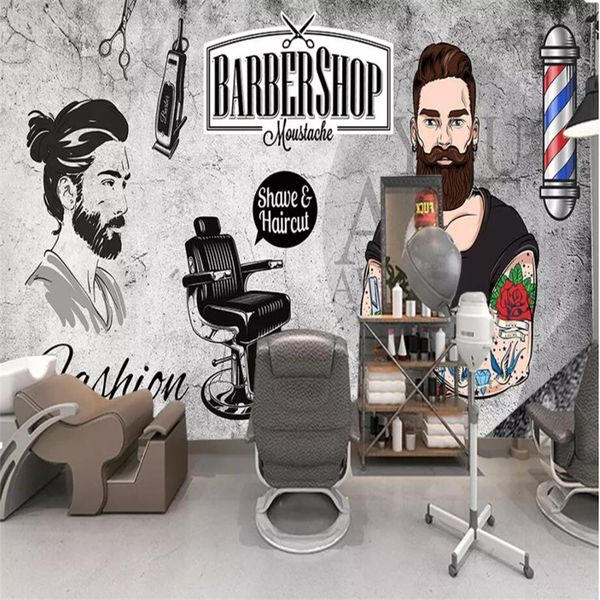 

retro vintage hair salon hair salon retro vintage background image wall barber custom 3d p wallpaper