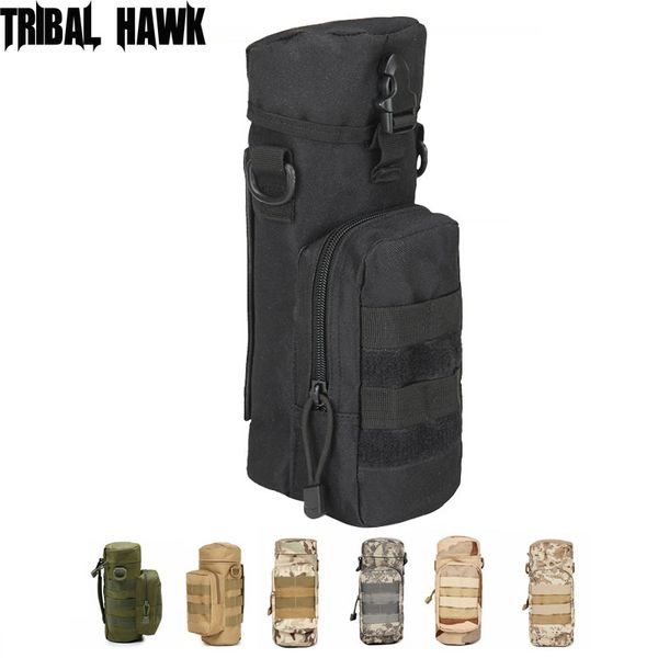 

outdoors molle water bottle bag tactical gear army climbing camping hiking hunting backpack accessories waist kettle pouch