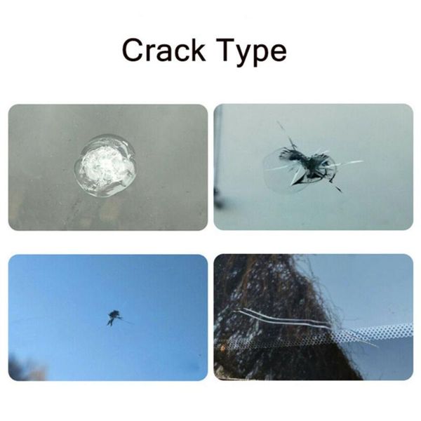 

set glass repair tool windshield diy scratch crack restore abs silicone