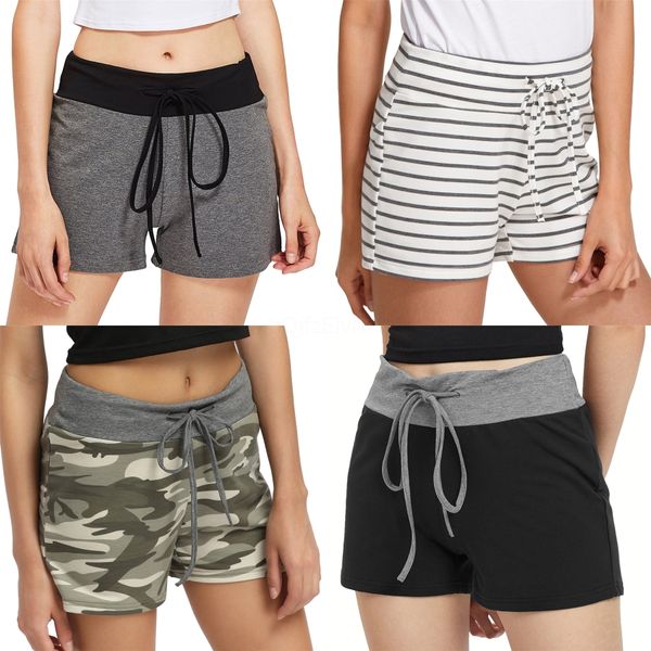 

wholesale daily leisure fresh solid color shorts beach party leisure shorts sports low waist holiday shorts spring and summer 2020#8161, White;black