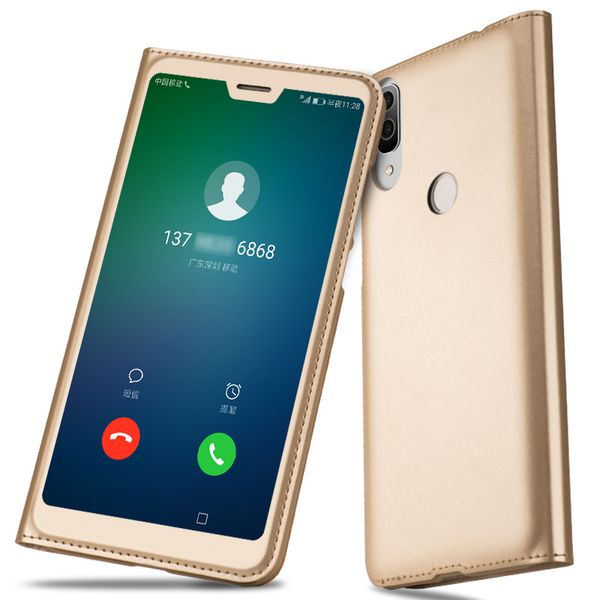 

view window leather cover case for huawei p30 pro p20 lite flip case for huawei p10 p9 plus nove 3e shell etui phone cases bag