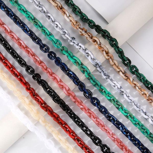 

skyrim summer acrylic glasses chains lanyard women girls anti-slip sunglasses chain eyeglasses cord holder neck strap rope 2020, Silver