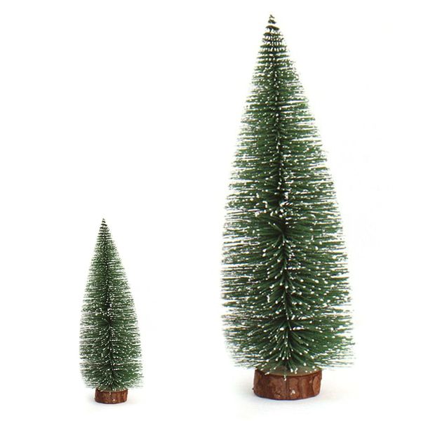 

new-2x mini christmas tree маленький сосна размещенные на рабочем столе новогоднее украшение для дома xmas (10cm20cm
