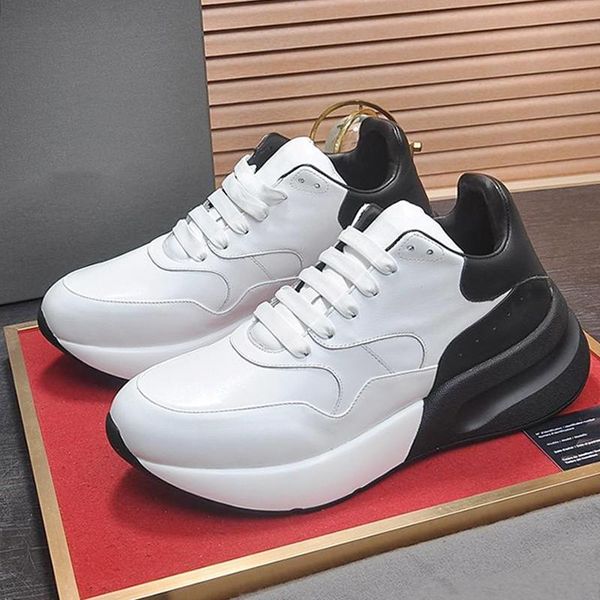 

new men shoes fashion oversized luxury casual shoes for men chaussures pour hommes male footwears brand fashion mq851 zapatos de hombre on s, Black