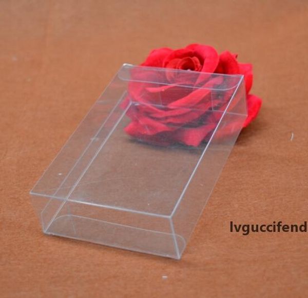 

rectangle plastic clear pvc boxes transparent waterproof gift box pvc carry cases packaging box for jewelry/candy/toys packaging