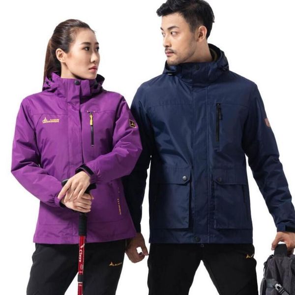 

new winter jacket men patchwork warm down feathers jacket coat hooded windproof outwear hiking jackets, Blue;black