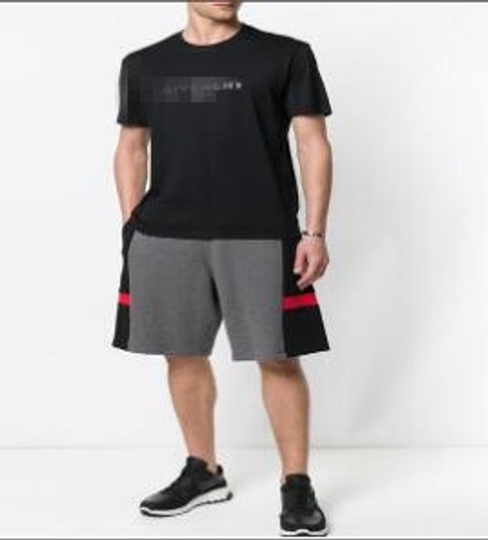 

summer mens give nchy t shirt designer casual short sleeves fashion animal print men women hip hop tees, White