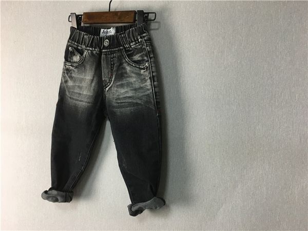 

autumn 2020 wear casual korean style slim gradient casual pants and jeans pants children's children's wear jeans, Blue