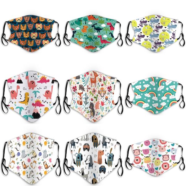 

5 styles trump designer face mask windproof anti-dust reusable cotton masks fashion kids mask in stock#573