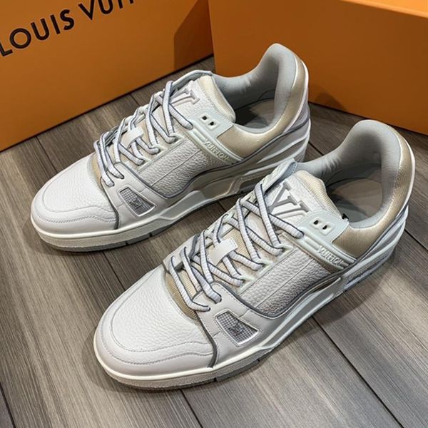 

mens shoes drop ship sports style footwears luxury shoes trainer snekaer fashion design type lace -up breathable men shoes, Black