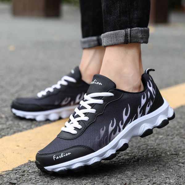 

season 2020 beacon fire breathable mesh sports men's and women's shoes couple's shoes running
