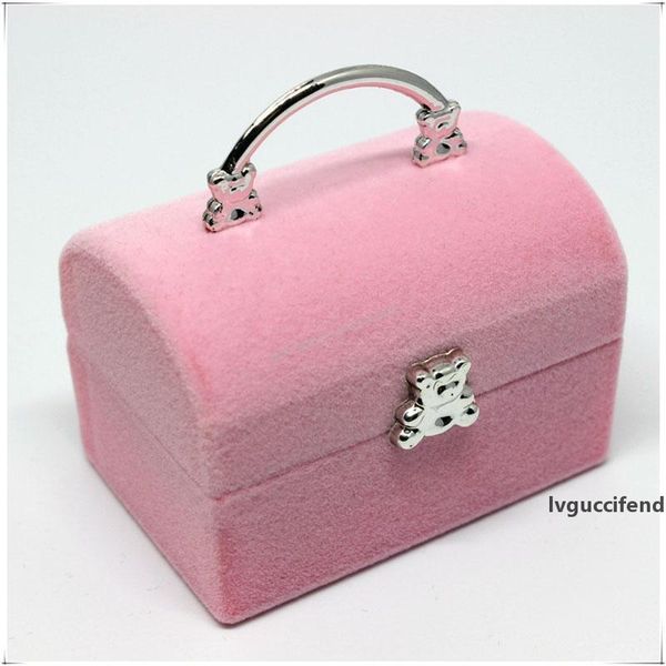 

mini tote bag velvet jewelry ring earring gift packaging display box treasure chest for wedding jewelry boxes za5716