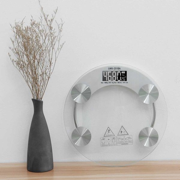 

2020 180kg toughened glass electroni digital body scales bathroom gym smart scales lcd display body weighing digital weight scale new