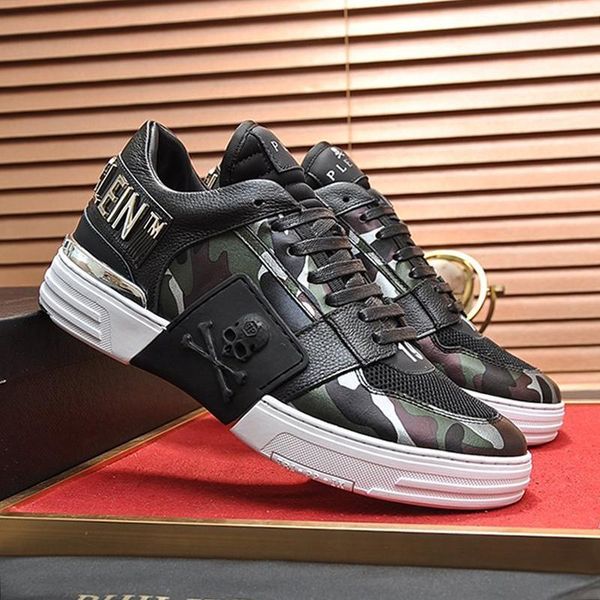 

men shoes lace -up phantom kick $lo -camouflage casual shoes for men zapatos de hombre footwears with box hiking sneaker luxury design