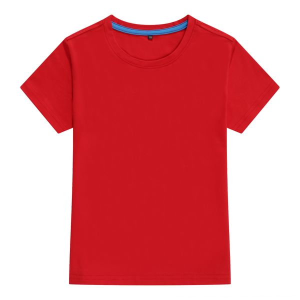 

w1zja usaprint новая детская одежда происхождения пустой с короткими рукавами футболки детский цветок льда цветок льда фарфора хлопка вокруг, Blue