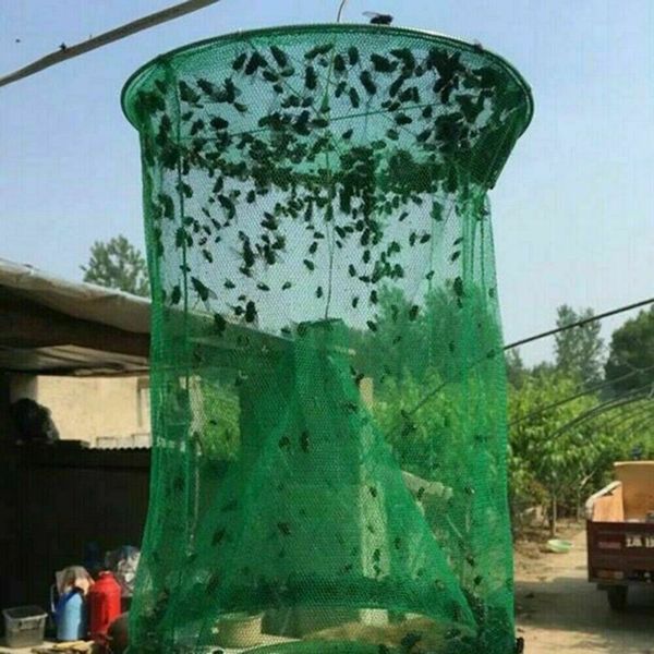 

the ranch fly trap - outdoor fly trap - killer bug cage net perfect for horses