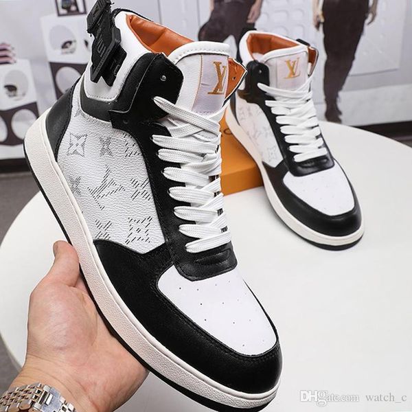 

mens shoes sneakers with box zapatos de hombre rivoli sneaker boots fashion shoes mens luxury design ankle boots chaussures pour hommes