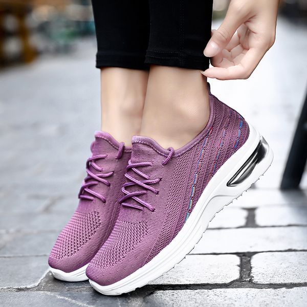 

brand new design woman sneakers light cushioned running shoes female street walking jogging athletic shoe breathable size 36-41