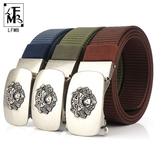 

lfmb]new equipment combat tactical belts for men us army training elastic nylon belt hunting, Black;brown