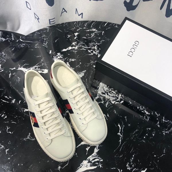 

2021-2020l new trend leather casual shoes men and women outdoor sports shoes fashion wild party couple sponge cake shoes ,size 35 -41, Black