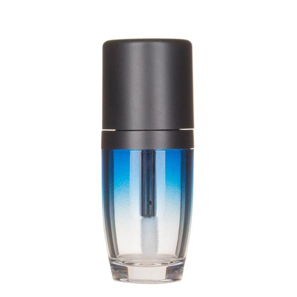 

10 ml frosted gradient color lip glaze tube lip gloss empty tube plastic packaging container for travel cosmetic