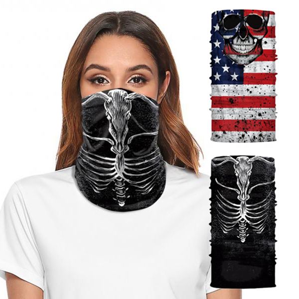 

cycling face cover sports scarf headscarf headwear balaclava, 2 styles, Black