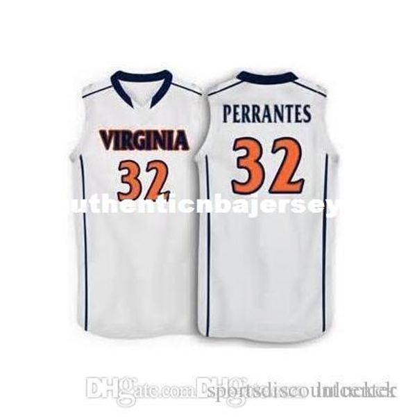 

factory outlet #32 london perrantes #4 marial shayok #24 kirven virginia college basketball jerseys personalized custom any size and name, Gray