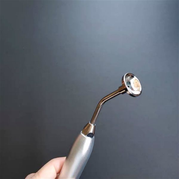 Metal Oxigênio Infusão Punho de limpeza de pele de mão de peça de mão do dispositivo de rejuvenescimento de pele de injeção O2 Instrumento de beleza por atacado