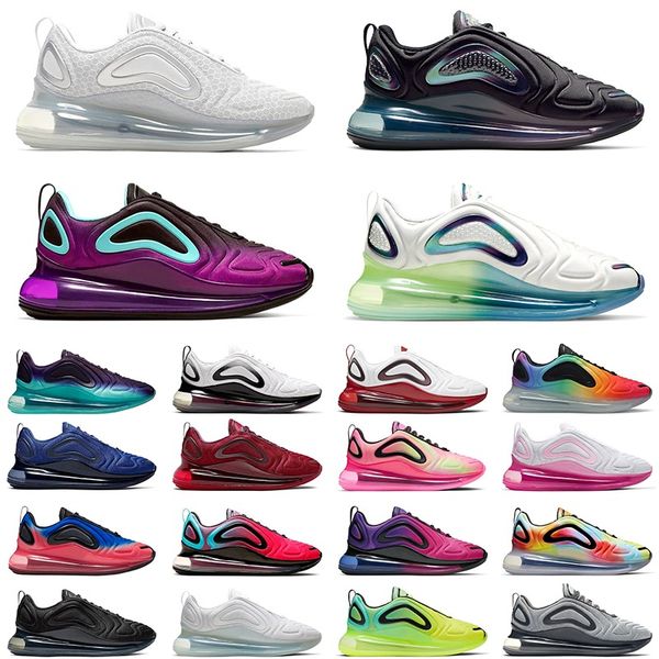 

bubble pack 720 mens outdoor running shoes beture midnight navy flaming gradient wolf grey men women trainer sports sneakers 36-45