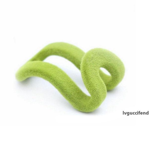 

home creative mini flocking clothes hanger flocking holder easy anti-clip hook closet organizer ng za4914