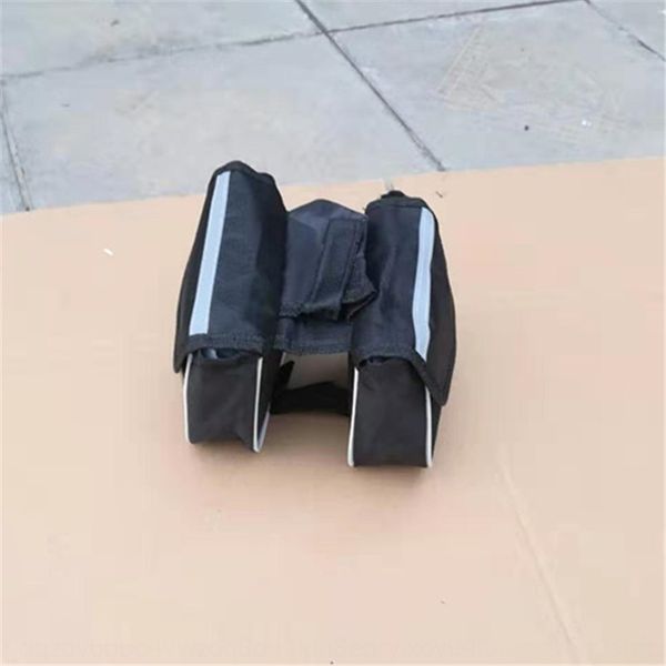 

bicycle front beam upper bicycle saddle official saddle double side bag double satchel crossbeam bag