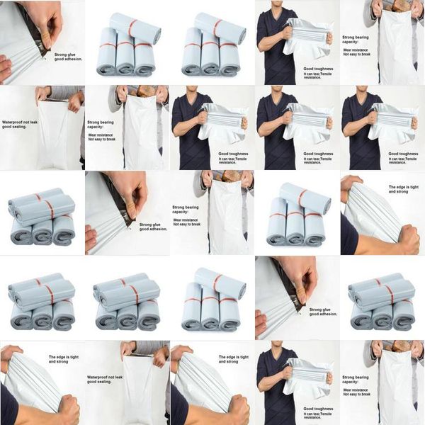 

2016 2020 poly express bag self adhesive thicker mail shipping bags courier plastic bag envelope courier postal transport packaging bde2010